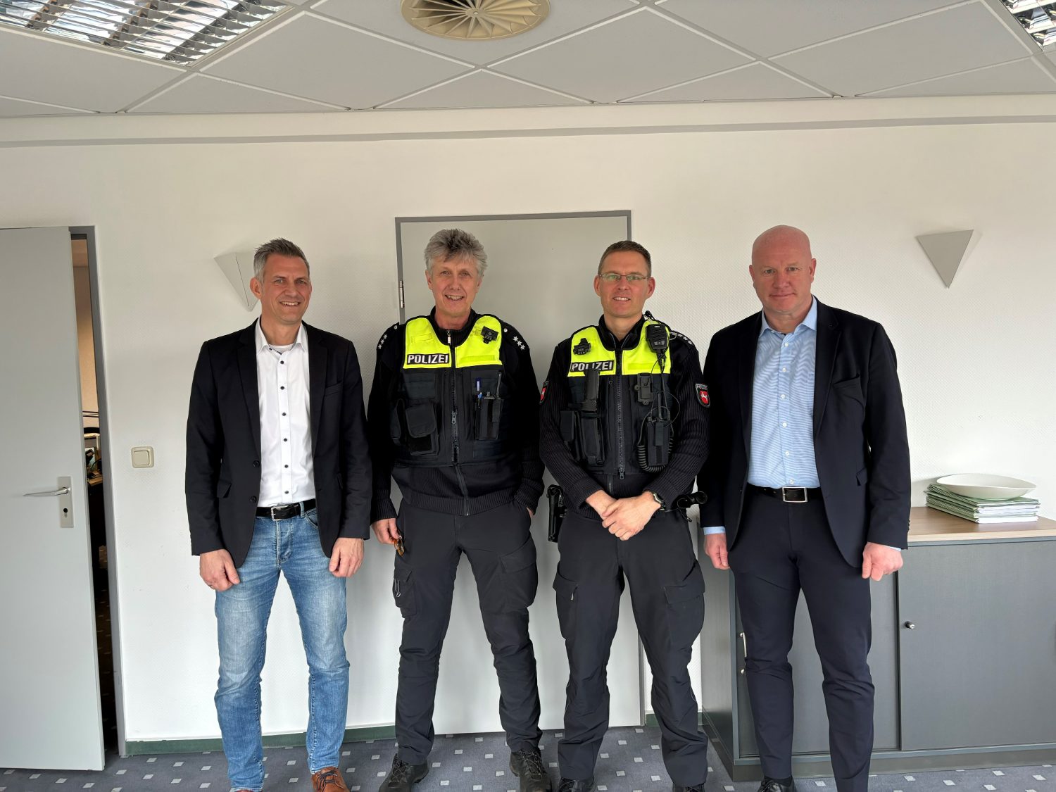 Besuch bei der Polizeistation Scharnebeck